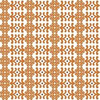 Geometric decorative Floral elements seamless vector pattern background.