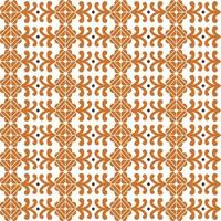 Geometric decorative Floral elements seamless vector pattern background.