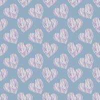 Abstract seamless vector pattern of love hearts. Design for use background Textile all over fabric print wrapping paper and others. Repeating texture surface pattern easy edit and customizable