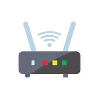 Wireless icon, access point. Icon related to electronic, technology. Flat icon style. Simple design editable vector