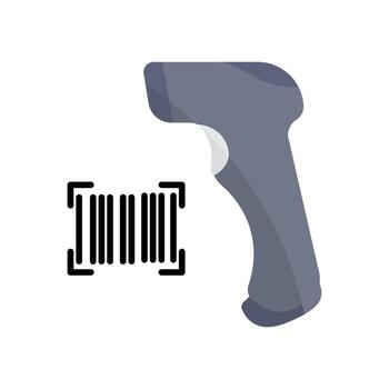 icono de escáner. icono relacionado con la tecnología electrónica. estilo de icono plano. diseño simple editable vector