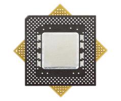 Central processing unit or Computer chip photo