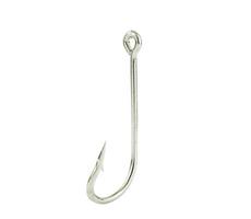 Fish hook isolated on a white background photo