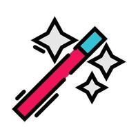 Magic Wand Tool Icon vector