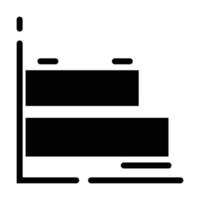 Bar Graph Tool Icon vector