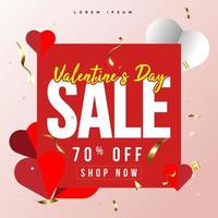 Sale Banner bold, elegant template style vector