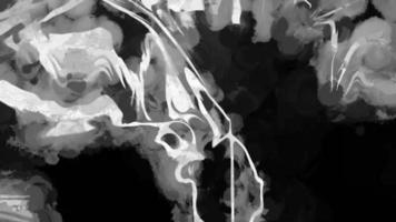 digitale Illustration abstrakter Hintergrund schwarz und weiß video