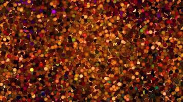 glitter levendige bollen abstracte achtergrond digitale weergave video