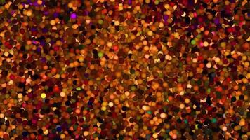 Glitter Vibrant Spheres Abstract Background Digital Rendering video