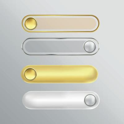 Buttons set web download  on background color white 4