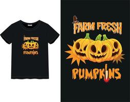Halloween day t-shirt vector