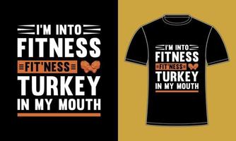 Happy Thanks giving T Shirt Design vector