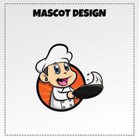 Indonesia Traditional Food Logo Fried Rice Mascot Illustration Vector Design