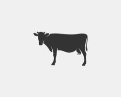 cow vector silhouette