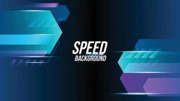 Abstract background technology high speed racing for sports of long exposure light on black background.Science geometric shape modern elegant design.Vector illustration. vector