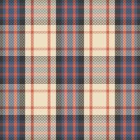 Tartan or plaid halloween color pattern. vector