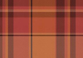 Tartan or plaid halloween color pattern. vector