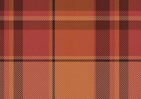 Tartan or plaid halloween color pattern. vector