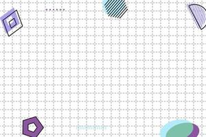 flat dashed grid geometric memphis background vector