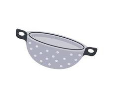 colander kitchen icon vector