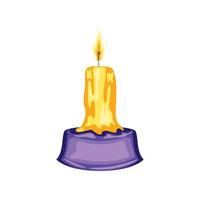 candle light icon vector