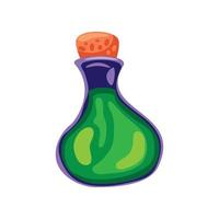 elixir bottle icon vector