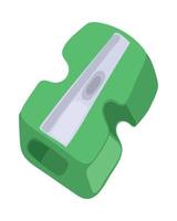 school sharpener icon vector