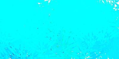 Light Blue, Green vector texture with random triangles.