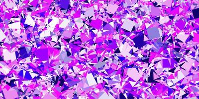 Light Purple, Pink vector texture with random triangles.