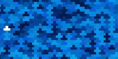 textura de vector azul oscuro en estilo rectangular.