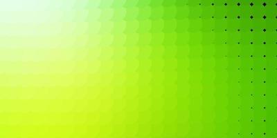 Light Green, Yellow vector background with bubbles.