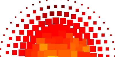 Light Orange vector background in polygonal style.