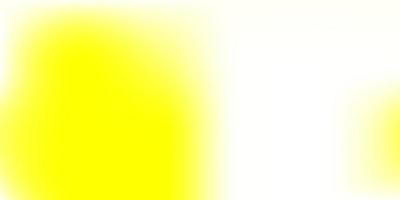 plantilla de desenfoque abstracto de vector amarillo claro.