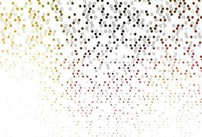 Light Green, Red vector texture with disks.