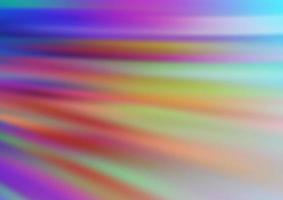 Light Multicolor, Rainbow vector template with lines, ovals.