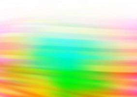 Light Multicolor, Rainbow vector background with curved circles.