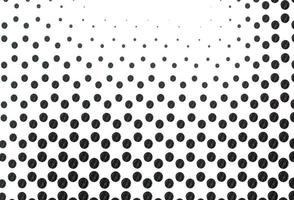 Light black vector cover with spots.
