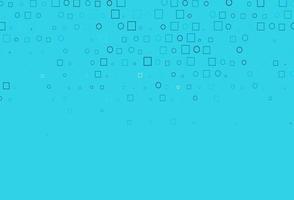 Light BLUE vector backdrop with dots, spots, cubes.