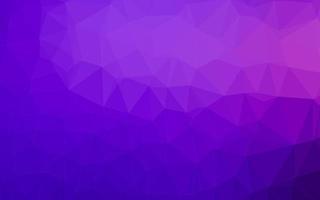 Light Purple vector abstract polygonal cover.