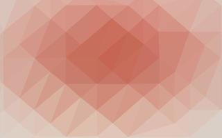 Light Red vector polygon abstract background.