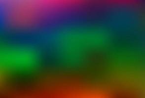 Dark Multicolor, Rainbow vector abstract bright background.