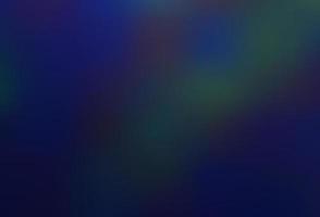 Dark BLUE vector blurred shine abstract template.