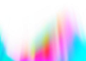 Light Multicolor, Rainbow vector template with bent lines.