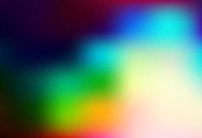 Light Multicolor, Rainbow vector blurred shine abstract template.