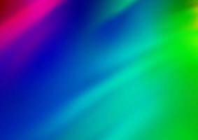 Light Multicolor, Rainbow vector glossy bokeh pattern.