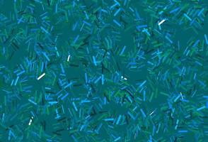 Dark blue, green vector texture with colorful lines.