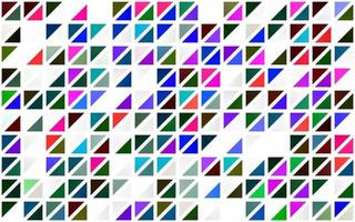 Light Multicolor, Rainbow vector seamless backdrop with lines, triangles.
