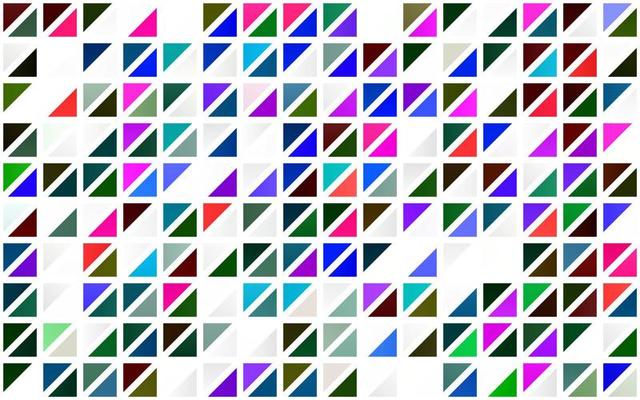 Light Multicolor, Rainbow vector seamless backdrop with lines, triangles.