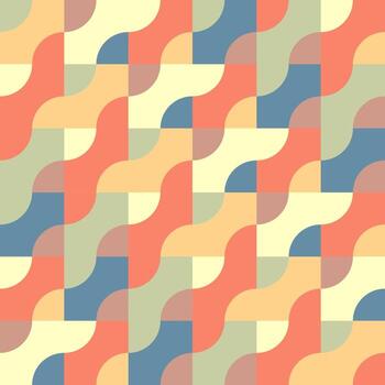 Retro Minimalist Pattern vector