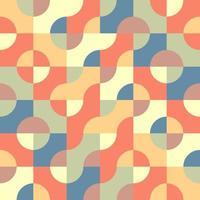 Retro Minimalist Pattern vector